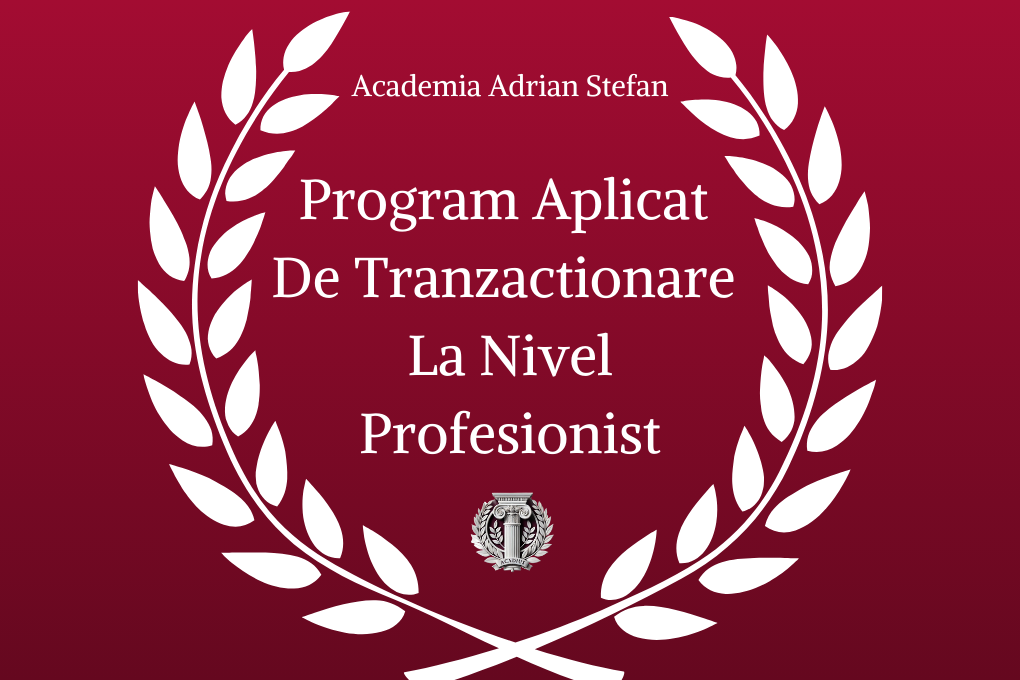 Program Aplicat De Tranzactionare La Nivel Profesionist